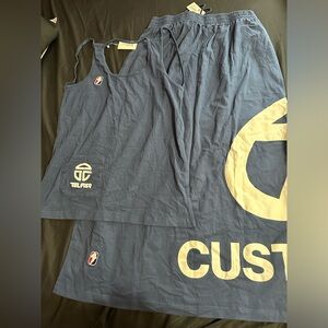 🎉HOST PICK🎉Telfar backless tank and long t-shirt skirt NWT